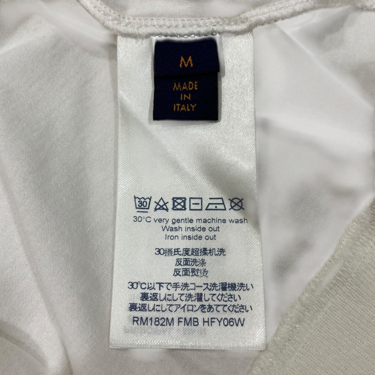 LOUIS VUITTON 20AW クラウドロゴプリントクルーネックTシャツ LOUIS VUITTON - 美品▽LOUIS VUITTON ルイヴィトン 20AW