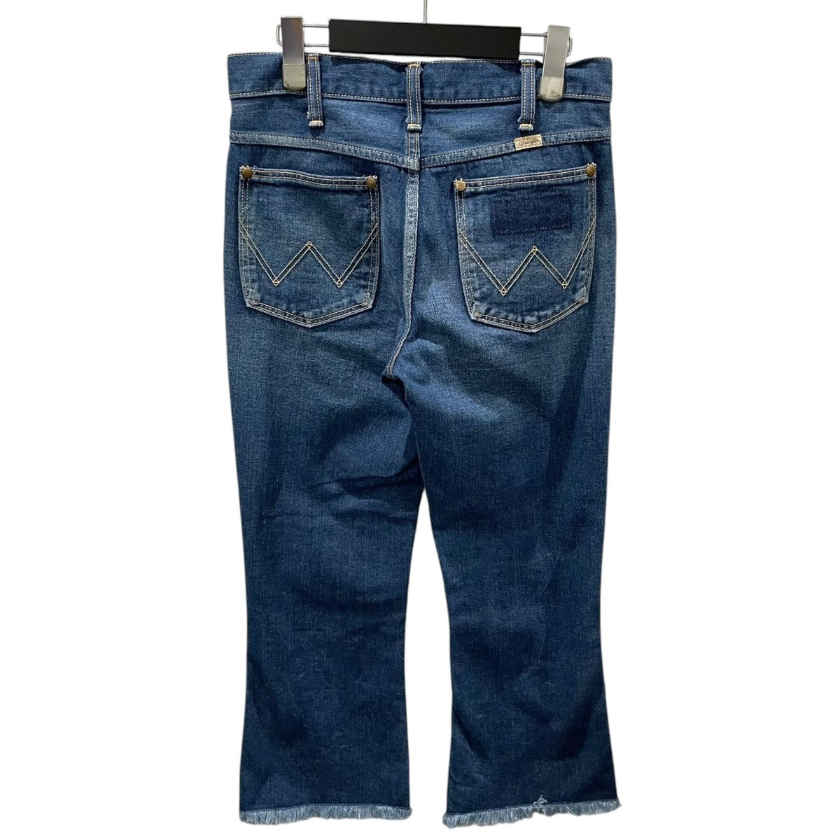 割引価格 DENIM HERMAN RON ダメージ加工チノパンツ 31 Navy パンツ