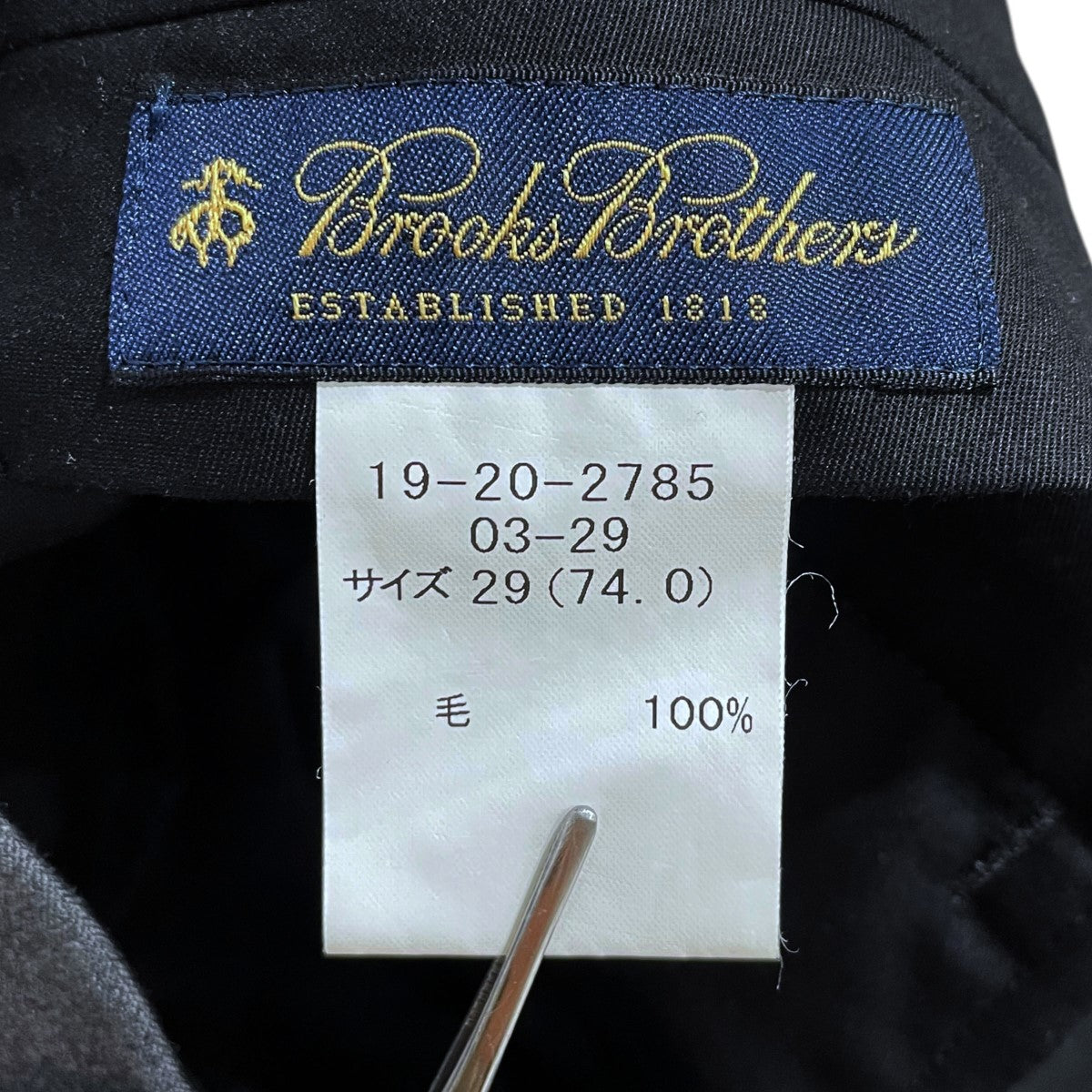 BROOKS BROTHERS(ブルックスブラザーズ) スラックスパンツ