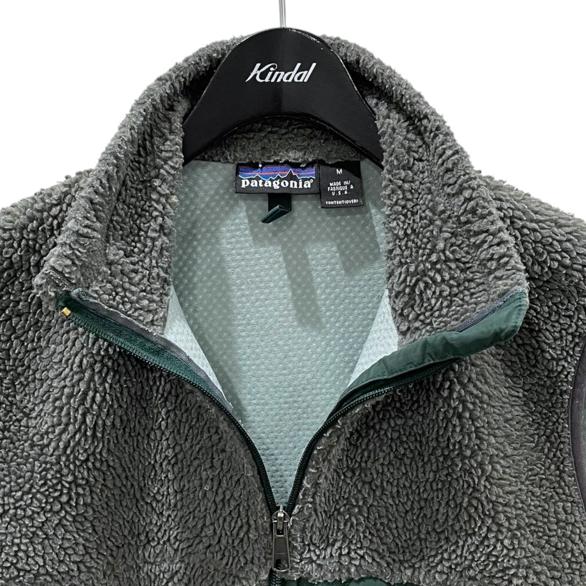 Patagonia(パタゴニア) ジップアップフリースベスト グレー