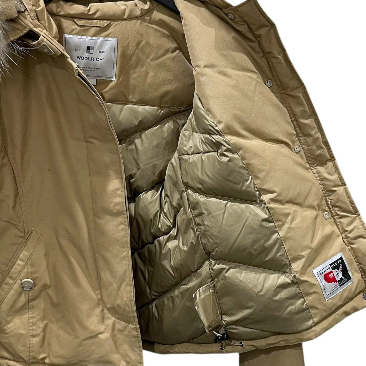 60／40クロス ダウンジャケット SHORT ARCTIC PARKA ショートアークティックパーカー WWOU0301