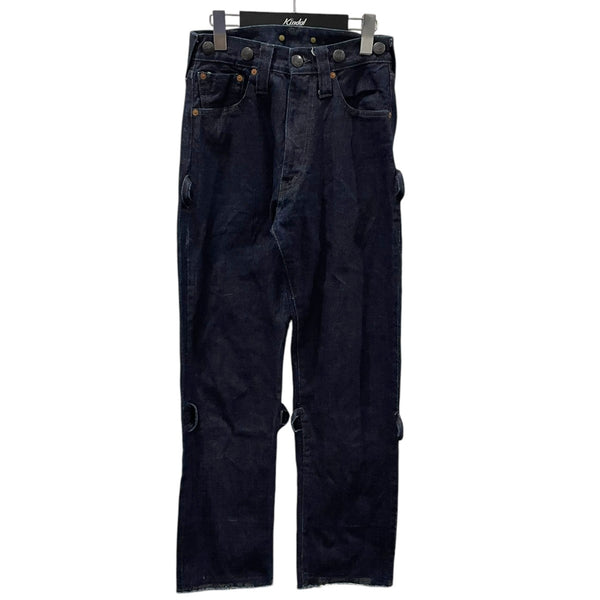 EVISU(エヴィス) チェック柄デニムパンツ カモメプリント 2536 2536