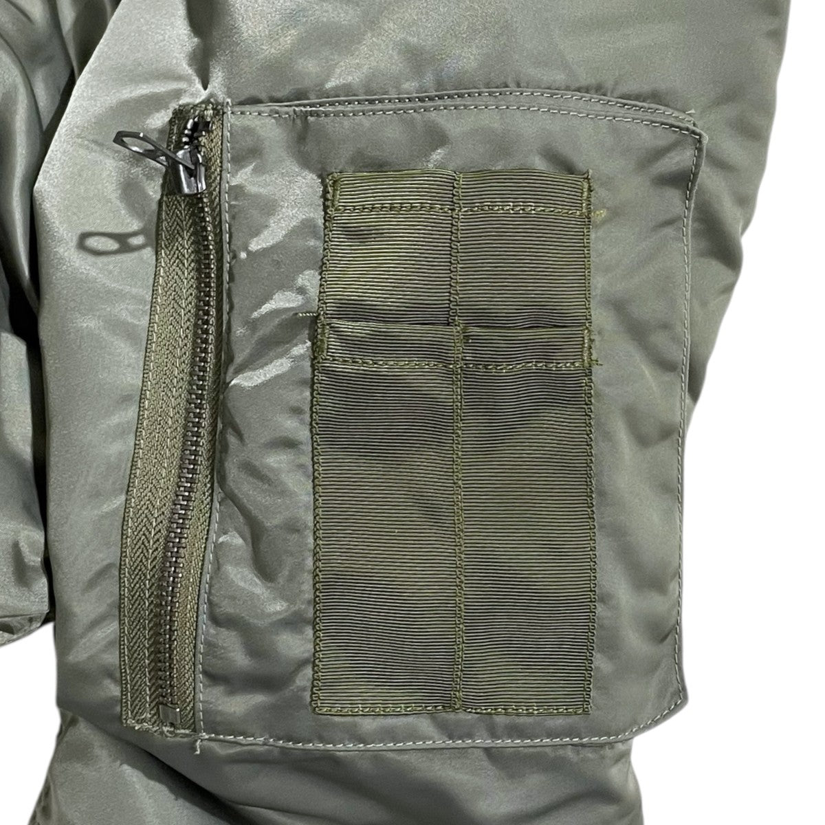BAL×SPIEWAK リバーシブル中綿MA-1ジャケット DOUBLE ZIP BOMBER