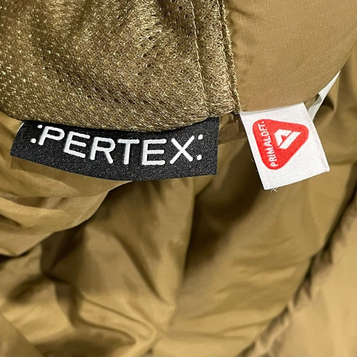 ジップアップ中綿ジャケット 米軍 ECWCS GEN III LEVEL7 PRIMALOFT ジャケット PERTEX UNLIMITED WP1008