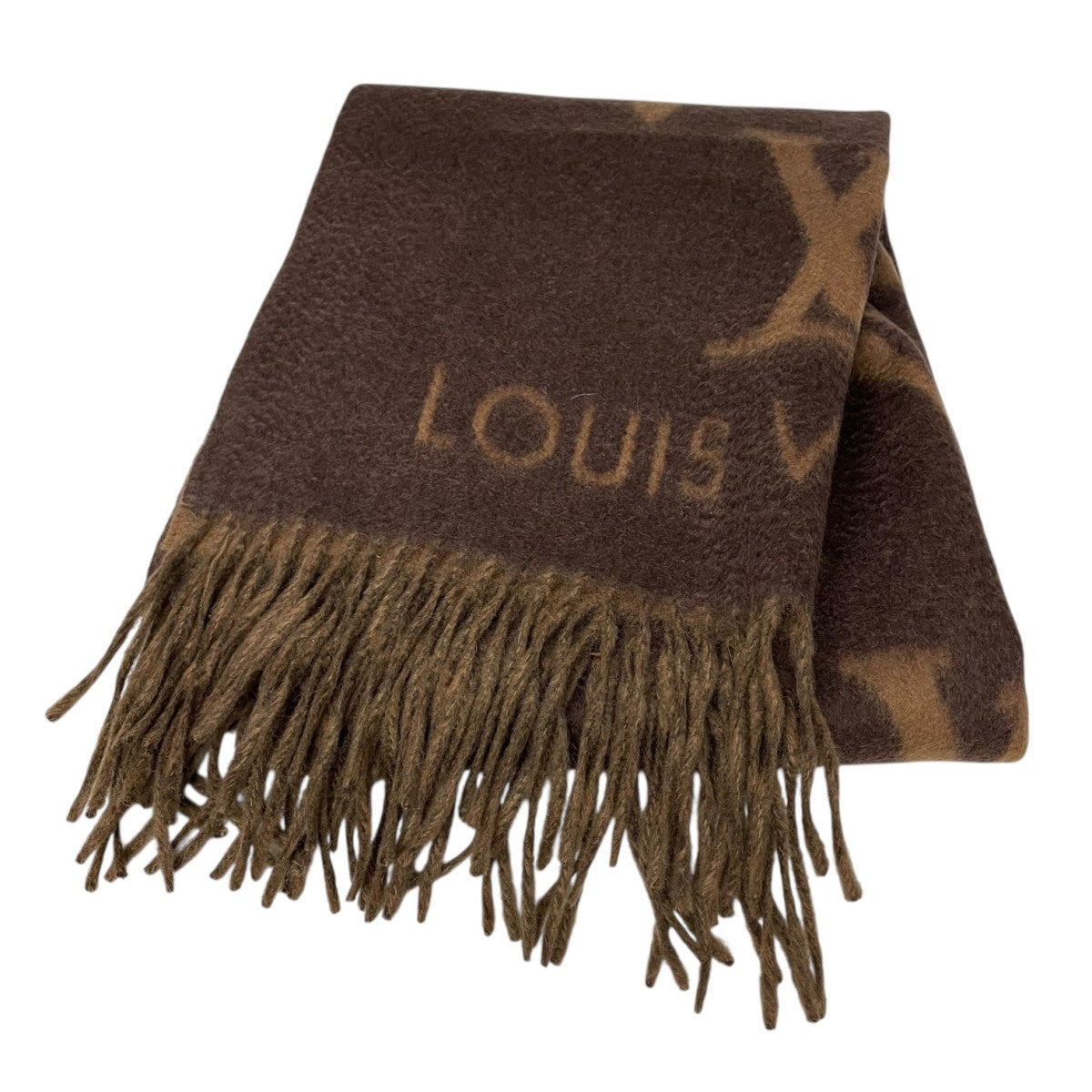 LOUIS VUITTON(ルイヴィトン) マフラーM78125 M78125 ブラウン｜【公式