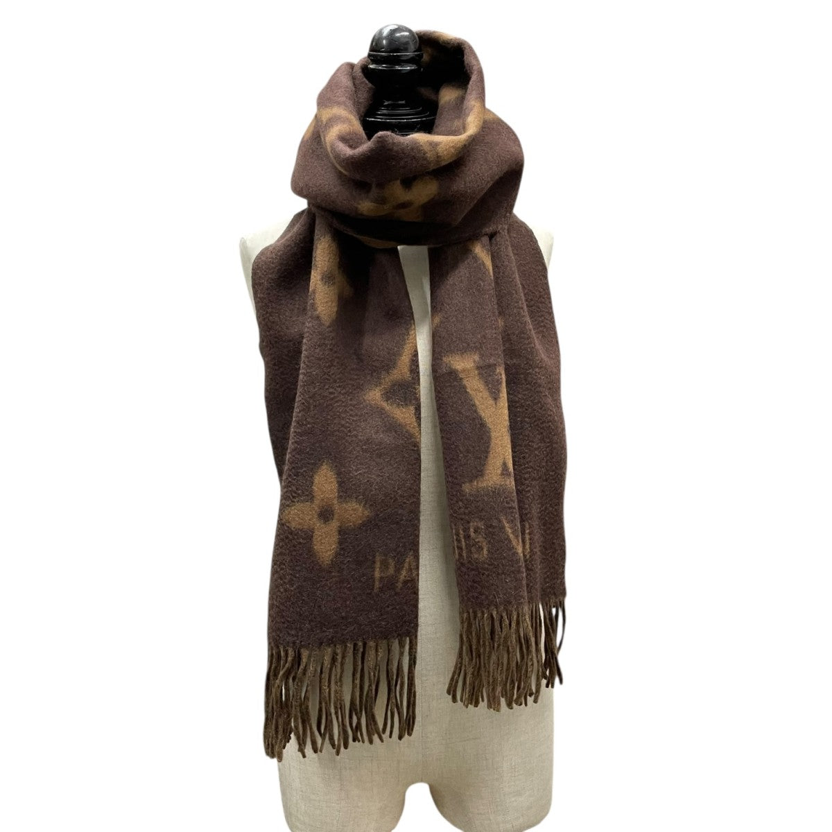 LOUIS VUITTON(ルイヴィトン) マフラーM78125 M78125 ブラウン｜【公式