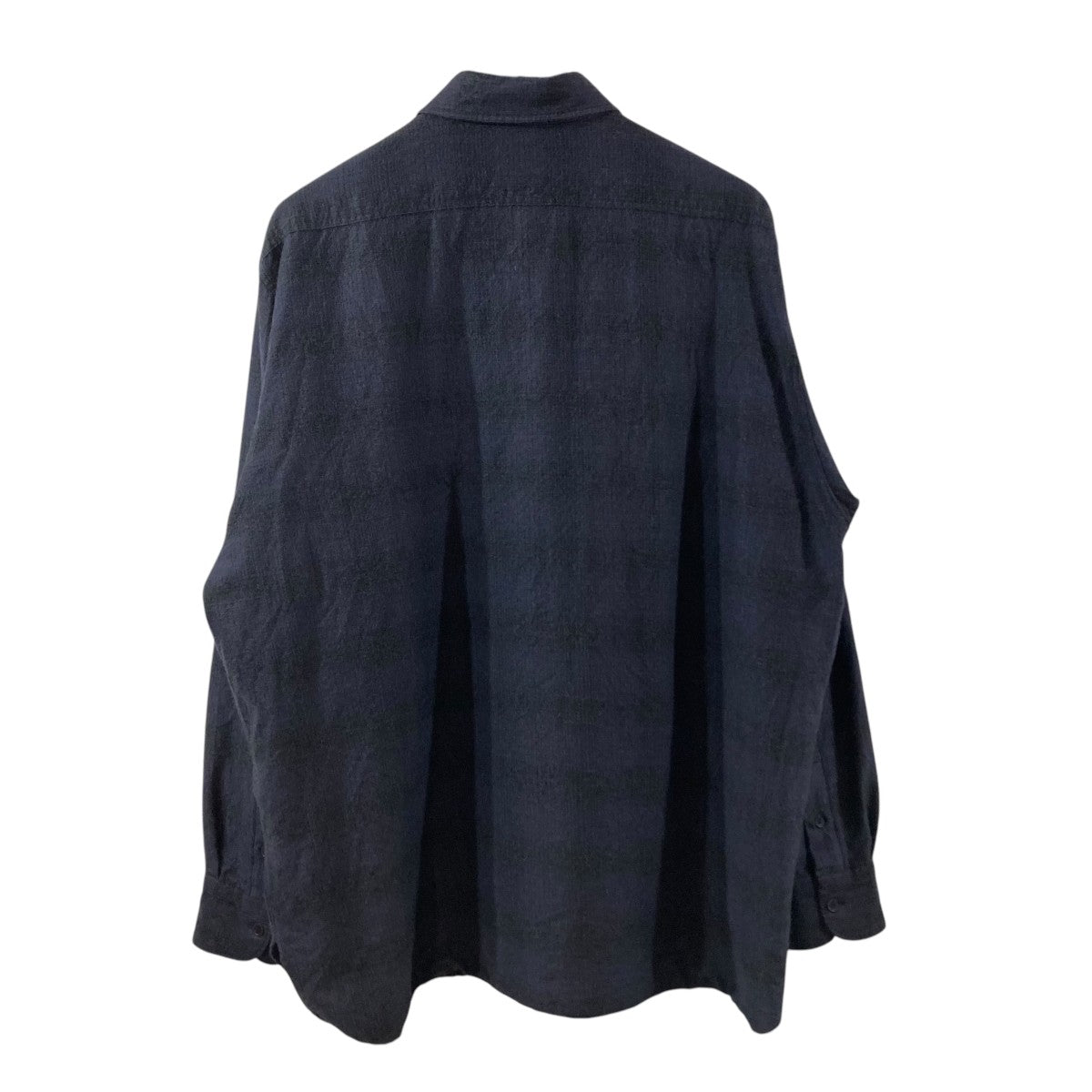 COMOLI × Salvatore Piccoloリネンシャツジャケット 48 COMOLI/コモリ】×Salvatore Piccolo リネンヘリンボーンスタンド
