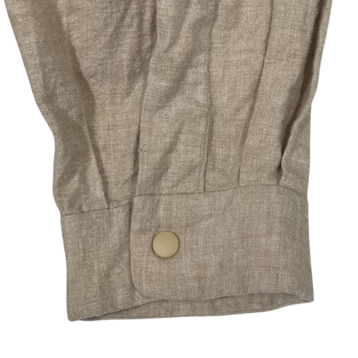 YAECA(ヤエカ) スナップボタン長袖シャツ COMFORT SHIRT RELAX