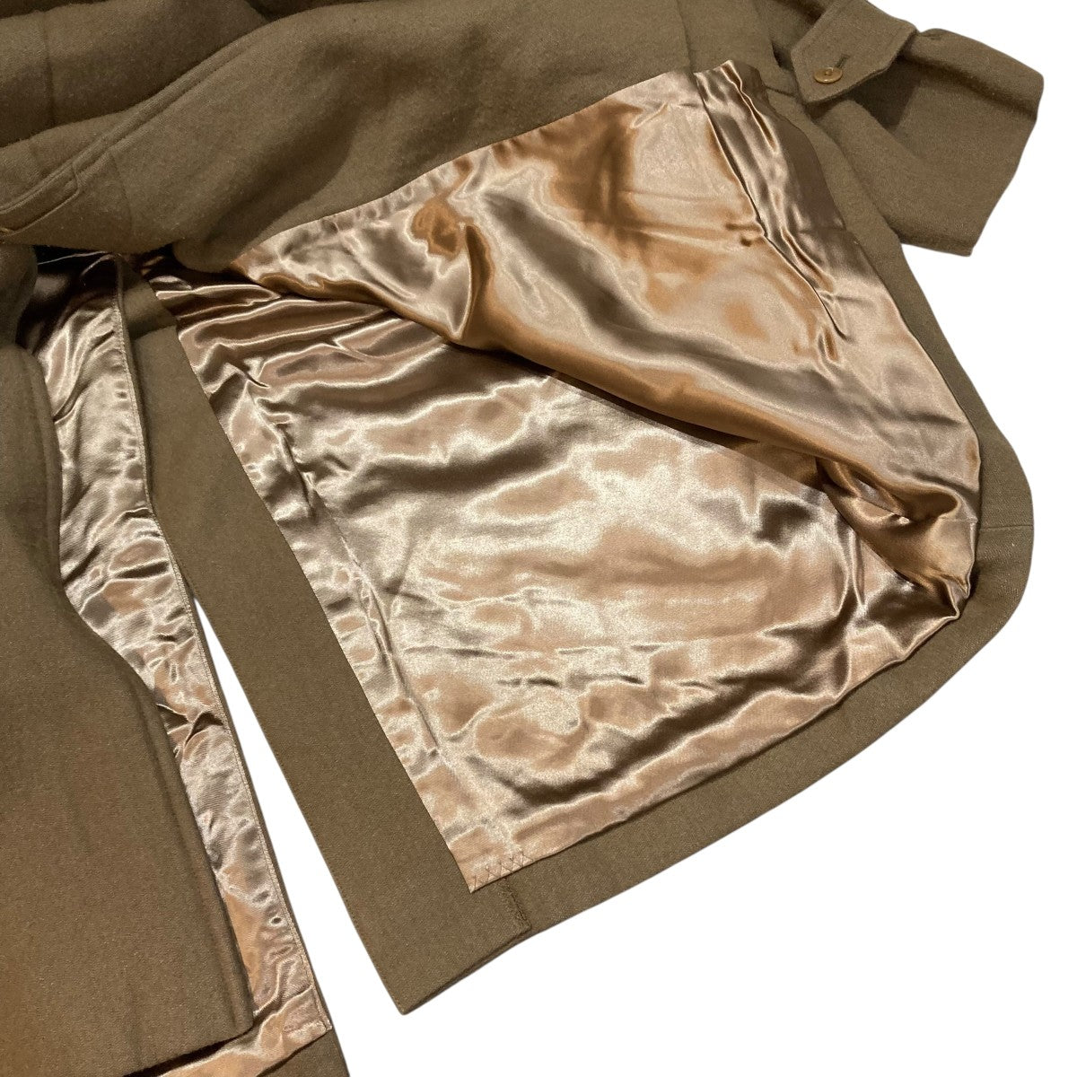 COMOLI(コモリ) リネンウールバルカラーコートコートS03-04009 S03