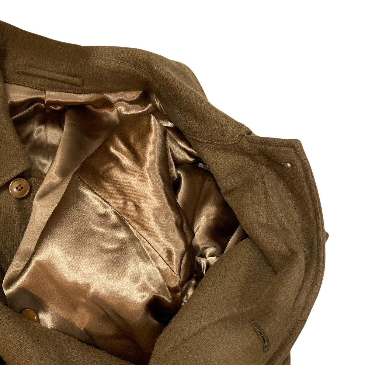 COMOLI(コモリ) リネンウールバルカラーコートコートS03-04009 S03