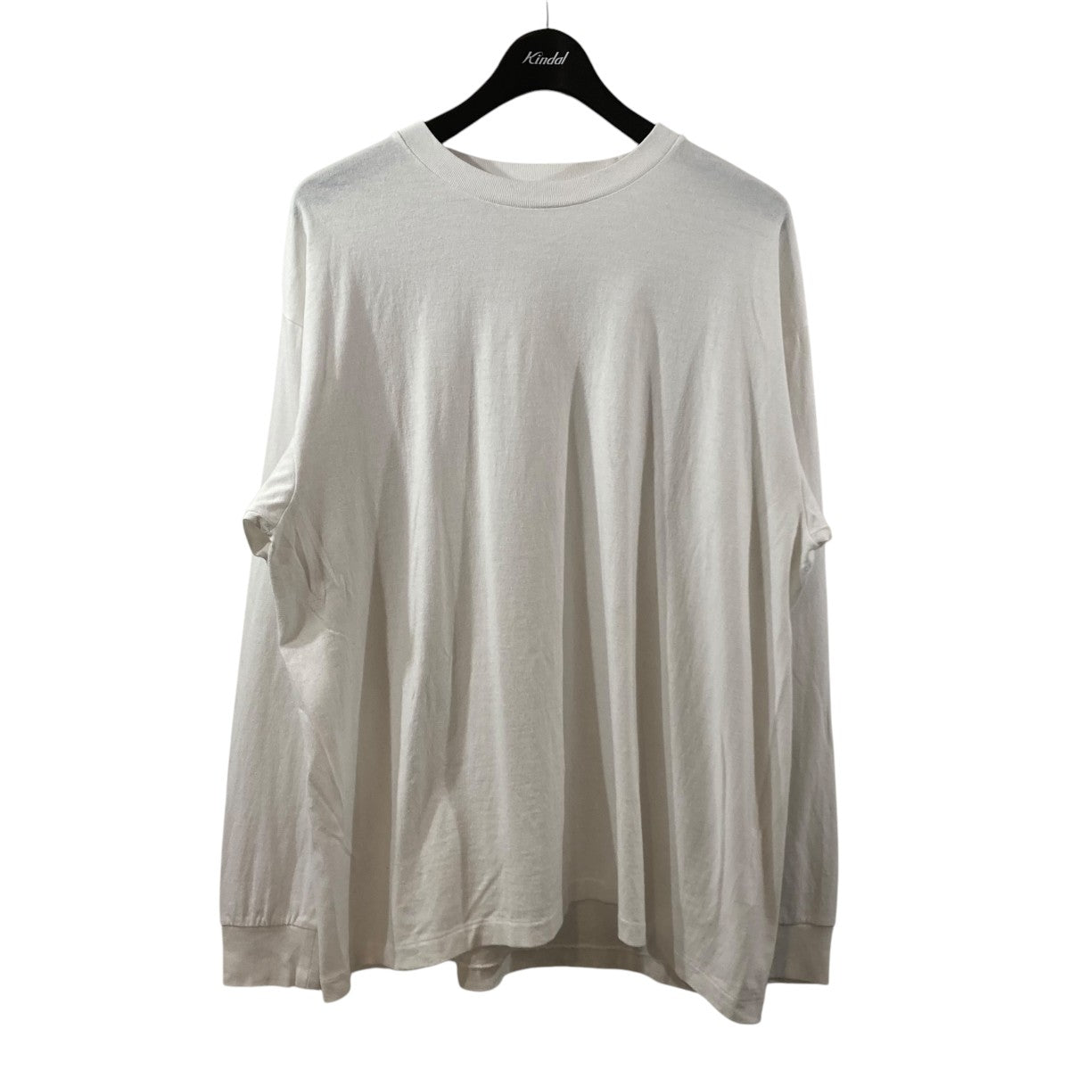 COMOLI(コモリ) 長袖TシャツX01-05008 X01-05008 ホワイト
