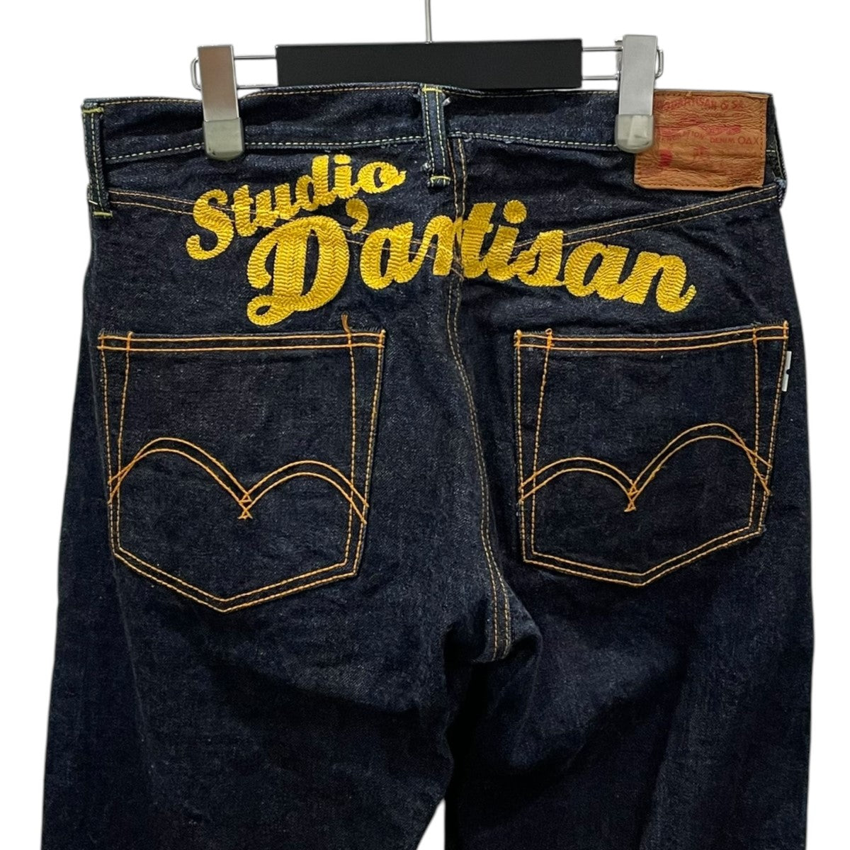 STUDIO D'ARTISAN(ステュディオ ダ ルチザン) ロゴ刺繍デニム STUDIO D'ARTISAN(ステュディオ ダ ルチザン) ロゴ刺繍デニム