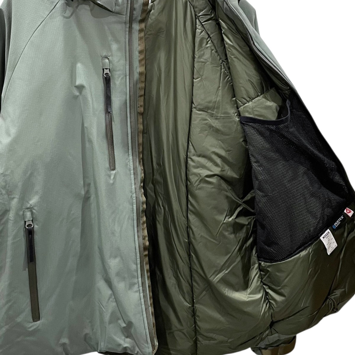 ジップアップ中綿フーデッドジャケット PRIMALOFT プリマロフト Ethan イーサン