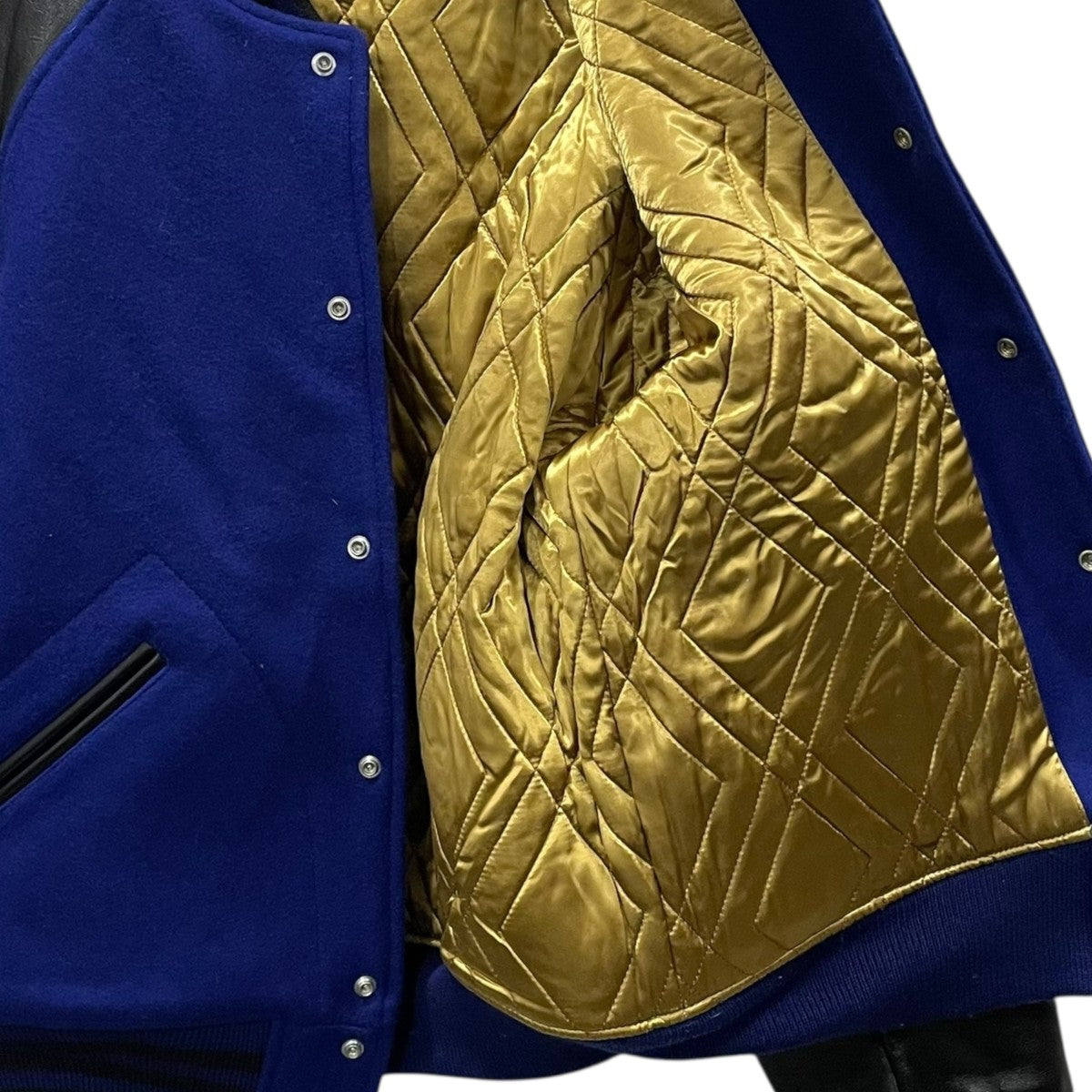 JOE McCOY / 袖使用感有/BALL PARK AWARD JACKET/スタジャン/40/ウール/NVY Joe McCOY(ジョーマッコイ) 袖レザースタジャン BALLPARK SPORTSWEAR