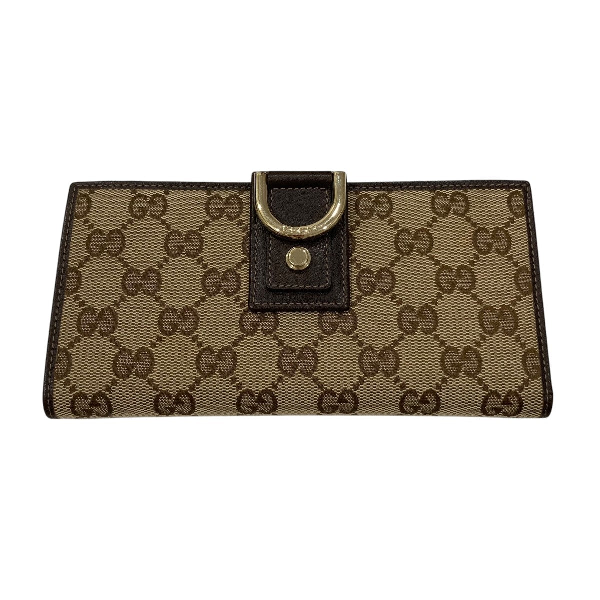 GUCCI(グッチ) 長財布 141410 ベージュ×ブラウン｜【公式