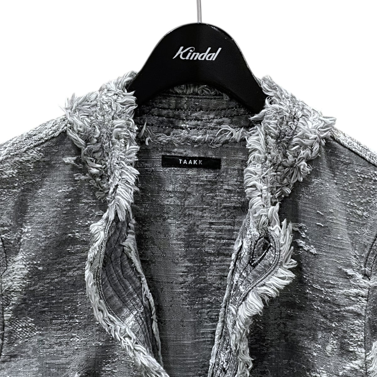 TAAKK(ターク) ノーカラージャケット TA24AW-JK324 TA24AW-JK324