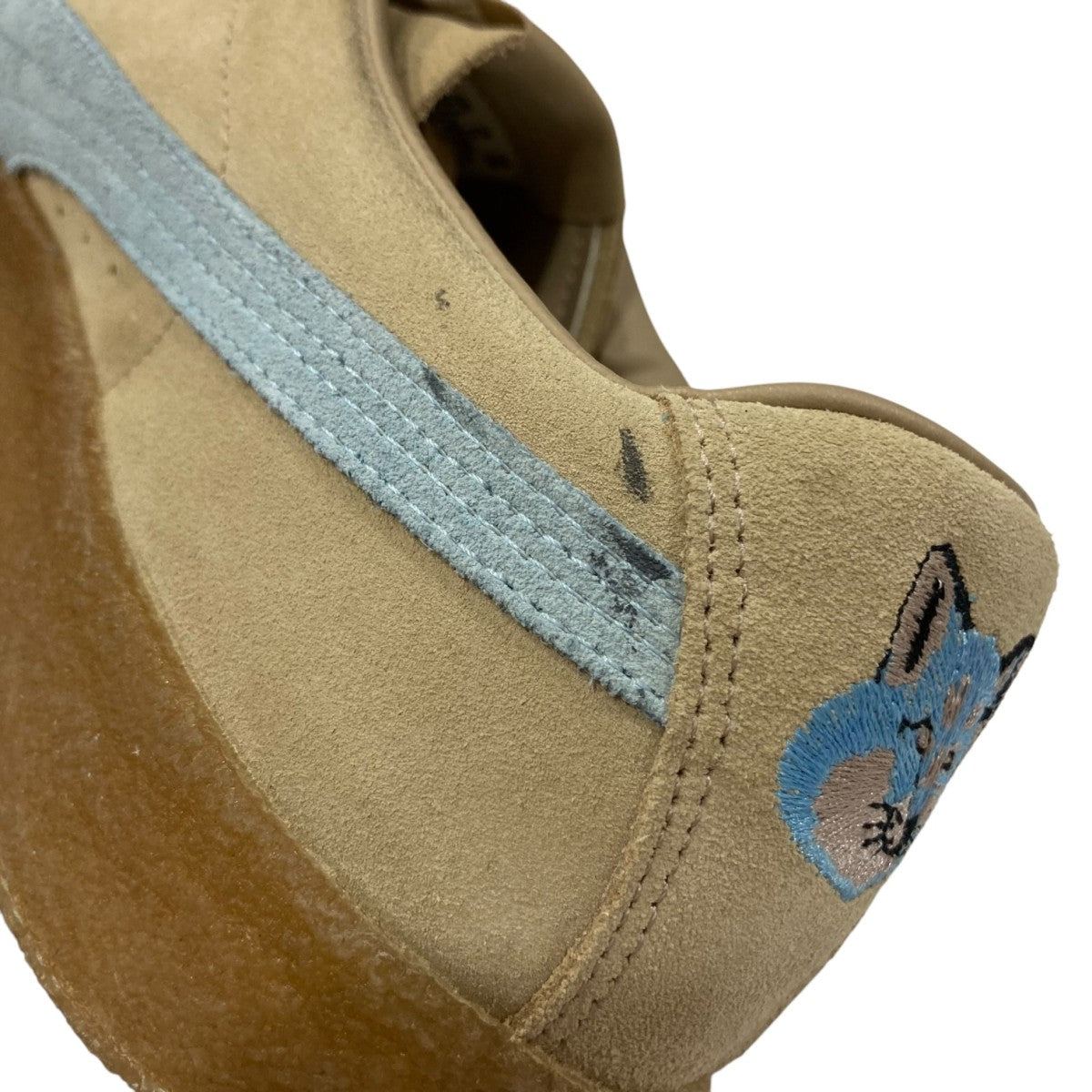 SUEDE CREPE KITSUNEローカットスニーカー381270-01