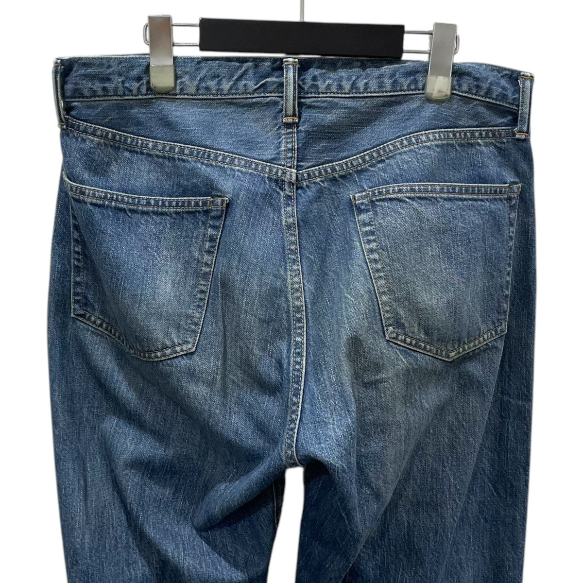 A．PRESSE(アプレッセ) 22AW 加工デニムパンツ Washed Denim
