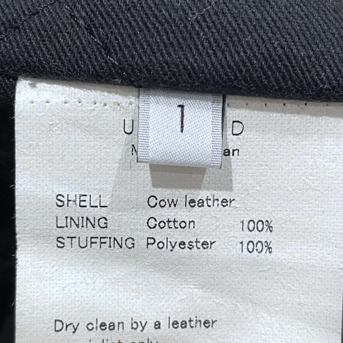 16AW ダブルライダースジャケット US1154