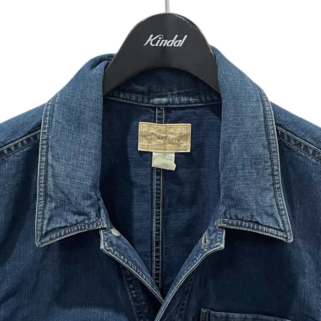 RRL(ダブルアールエル) デニムカバーオール インディゴ サイズ 4 