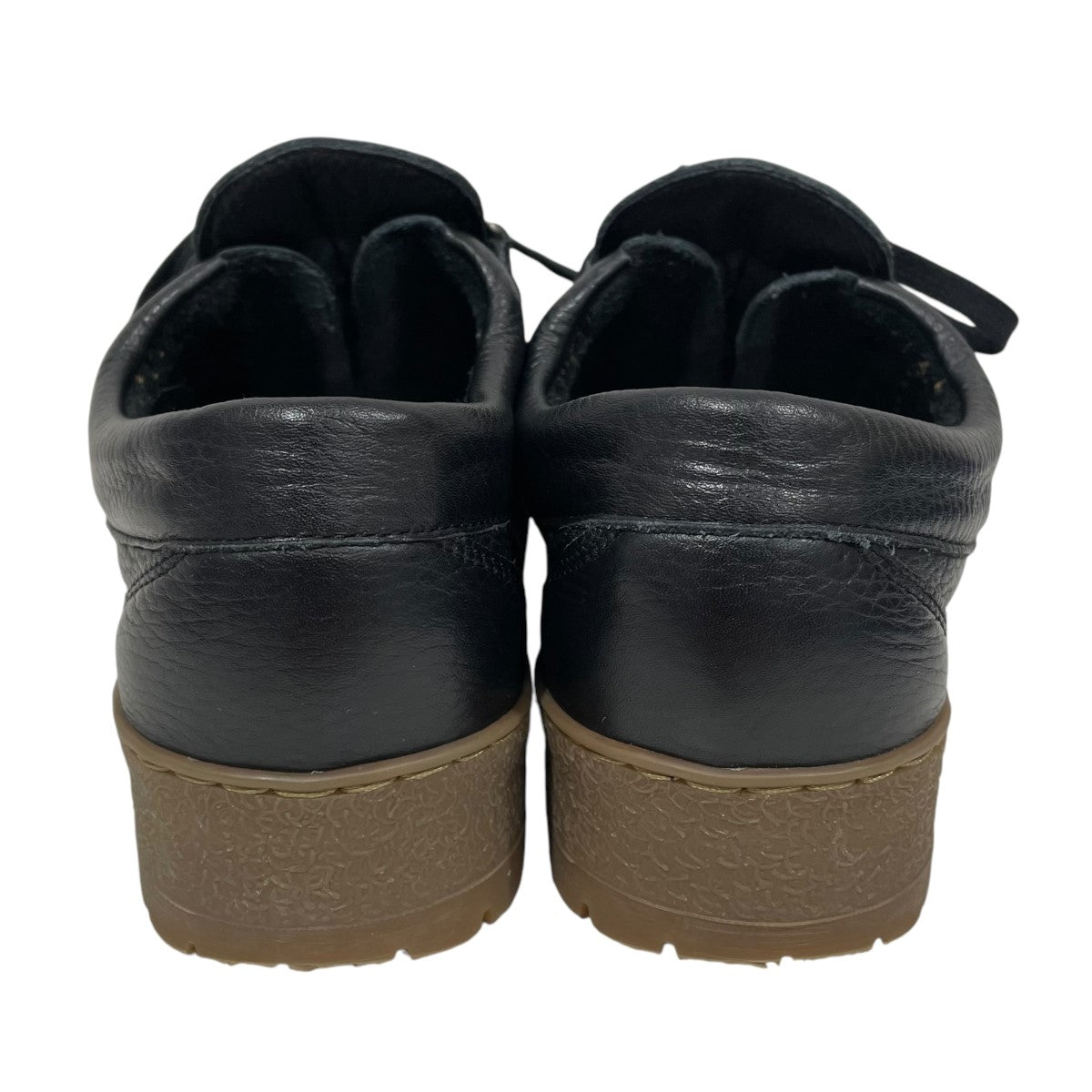【未使用級】MEPHISTO メフィスト（26.0）uチップ レザー ブラック MEPHISTO BUCK | Men Mocassins Black Leather Smooth