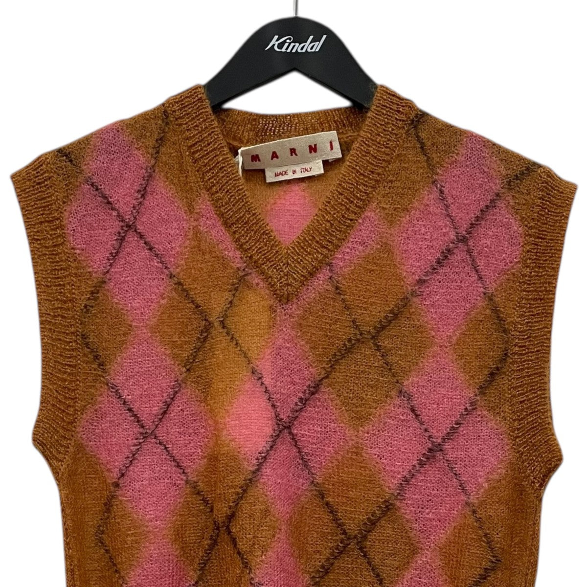 MARNI(マルニ) アーガイル ニットベスト CVMG0129Q0 CVMG0129Q0
