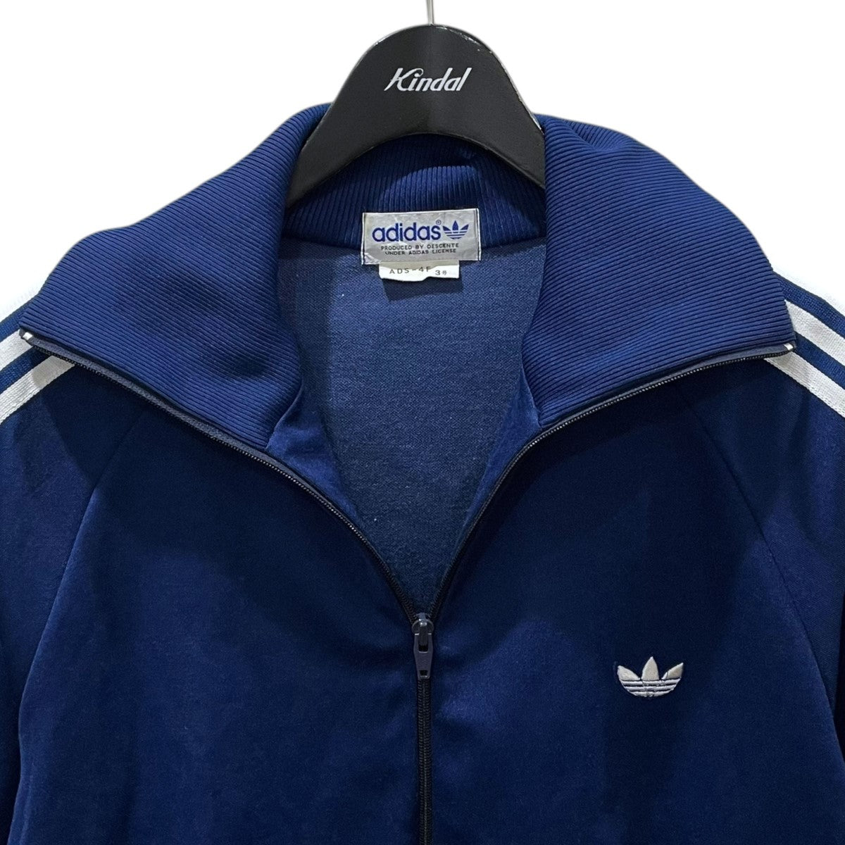 【有名人着用】adidasトラックジャケット　80s ADS-4F adidas(アディダス) 80s ジップアップジャケット トラック