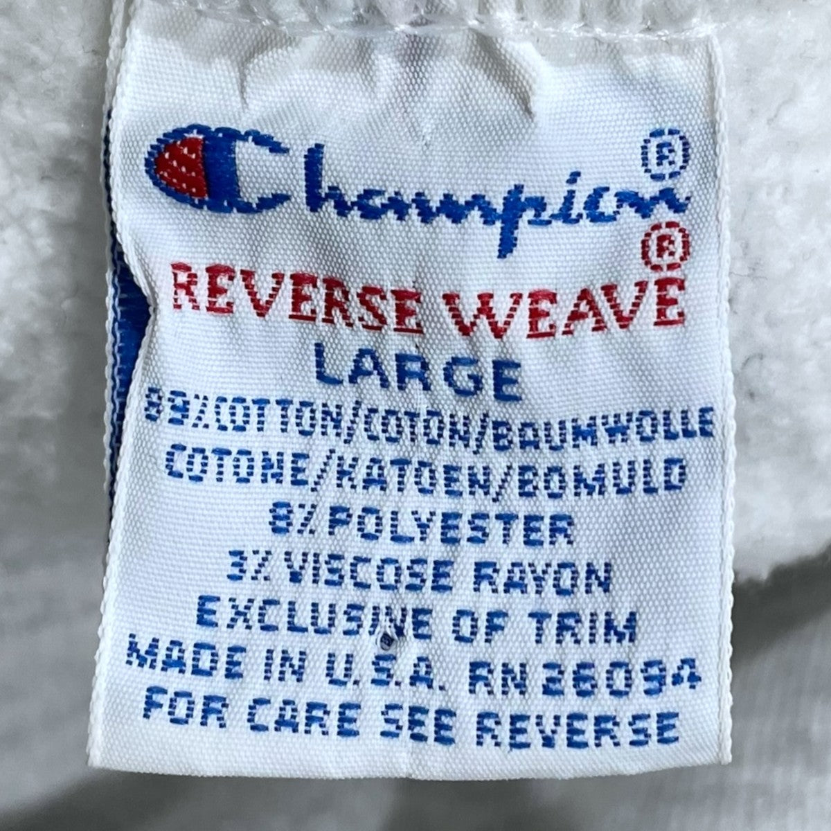 Champion(チャンピオン) 90s スウェットトレーナー YOUNG LIFE REVERSE