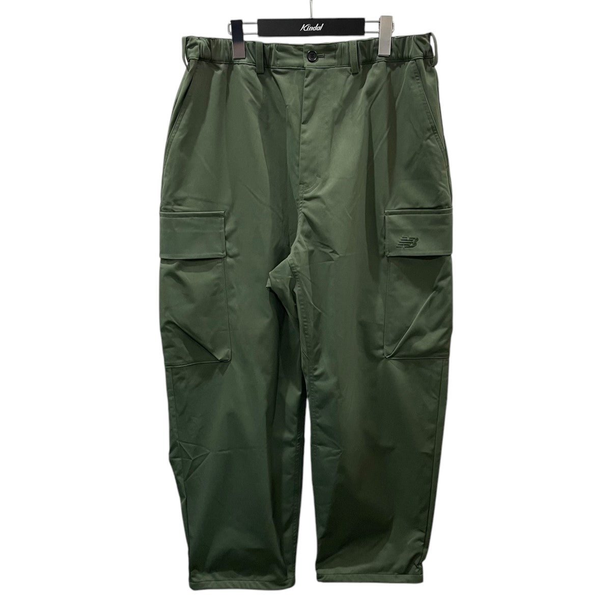 ストレッチツイルワイドカーゴパンツ Stretch Twill Wide Cargo Pants AMP45689