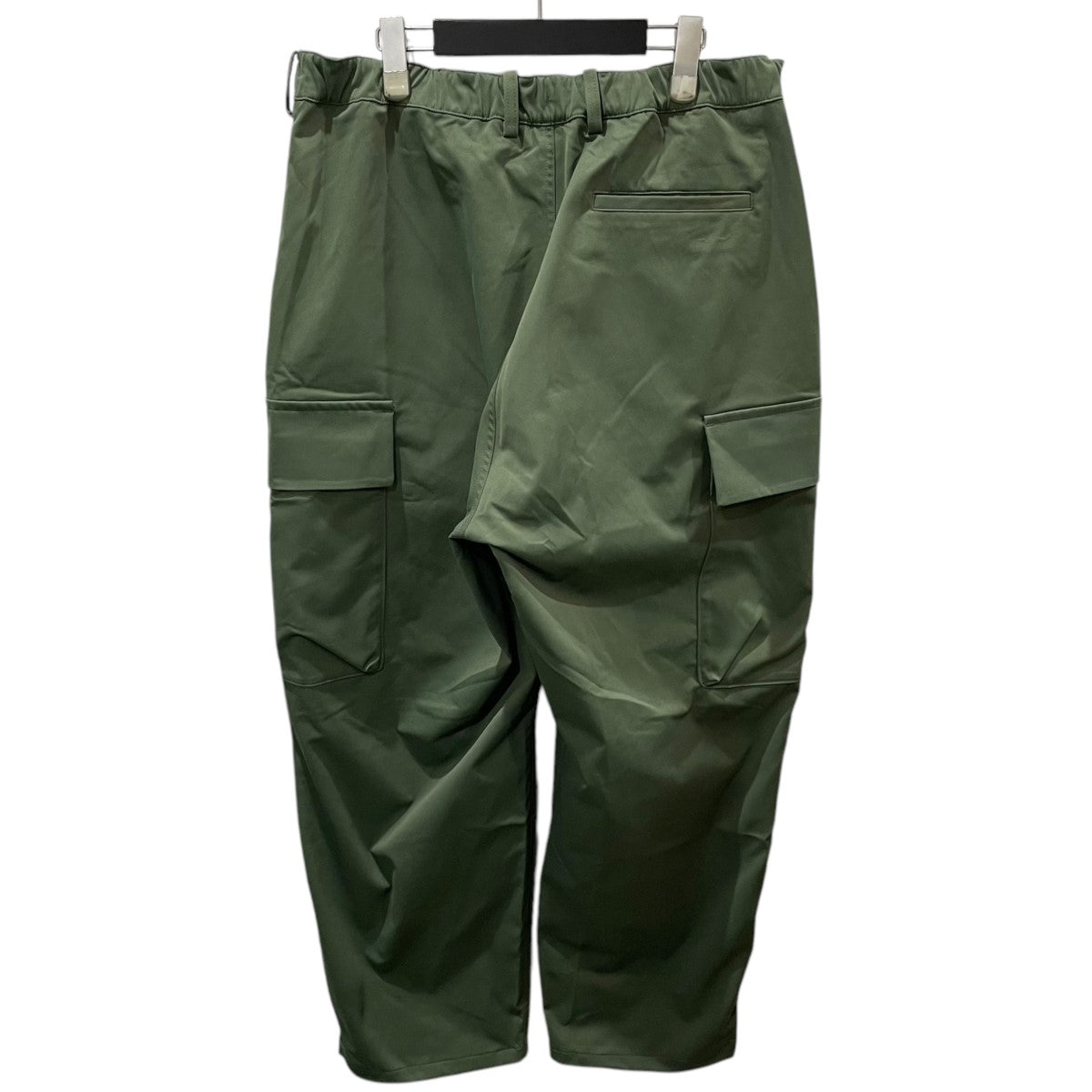 ストレッチツイルワイドカーゴパンツ Stretch Twill Wide Cargo Pants AMP45689