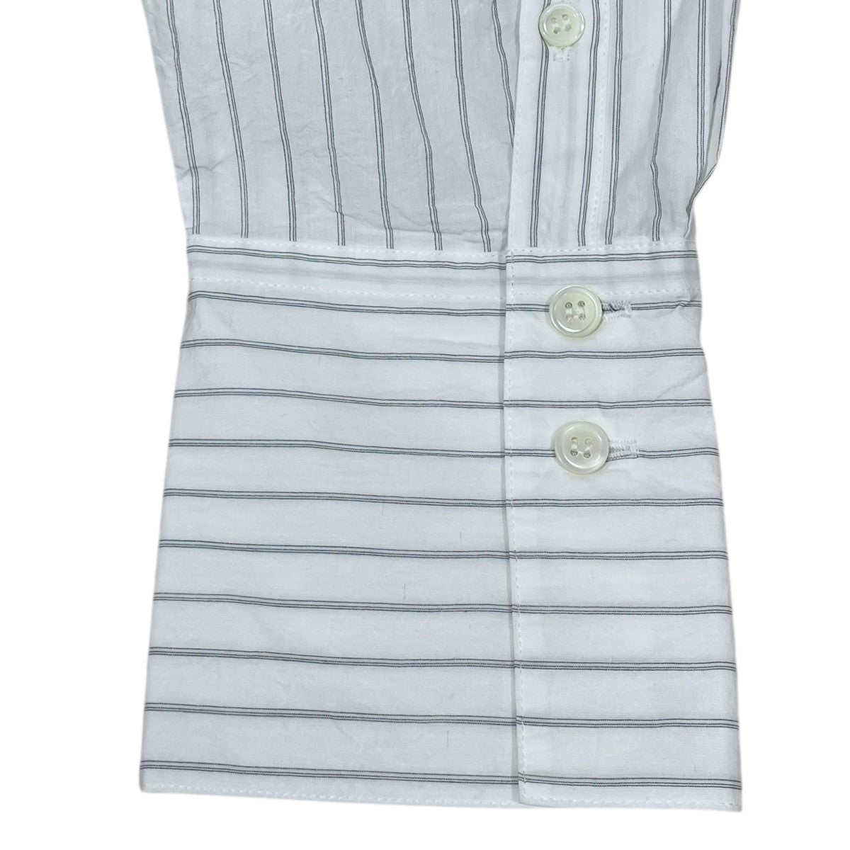 Plage　FABRICA STRIPE シャツ　ホワイト　サイズフリー Plage FABRICA STRIPE シャツ ホワイト サイズフリーΩ