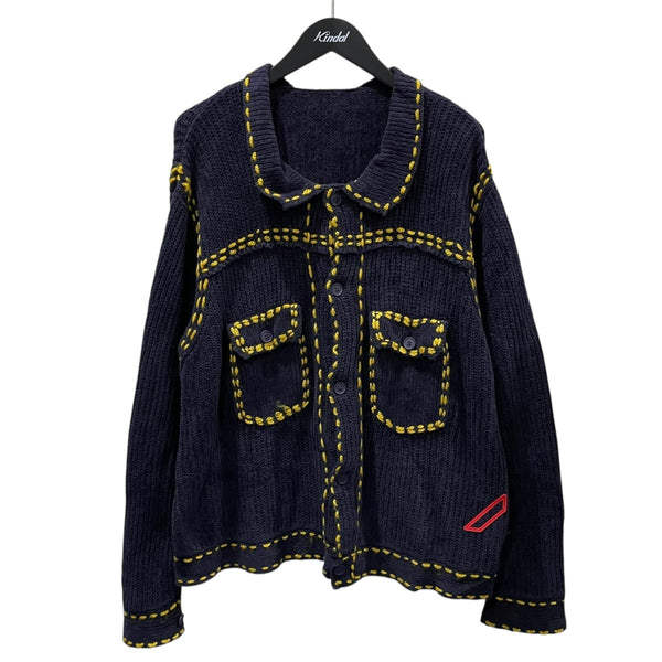 PHINGERIN(フィンガリン) 19AW ニットカーディガン PG1 KNIT ピー