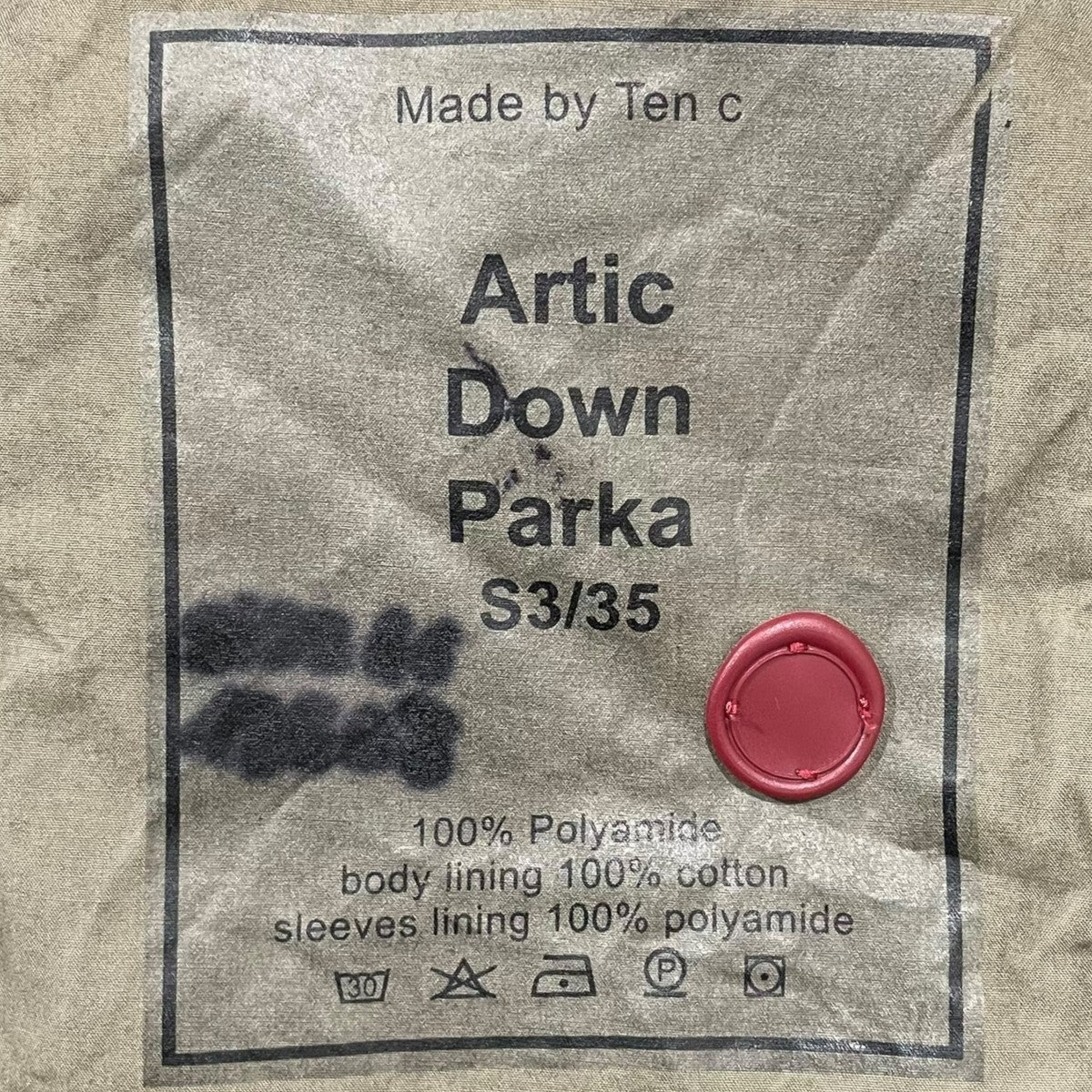 ダウンジャケット ARTIC DOWN PARKA アークティックダウンパーカ TC-J0110