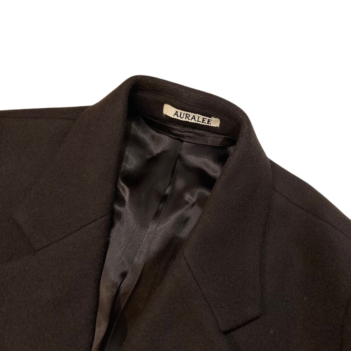 DOUBLE CLOTH LIGHT MELTON CHESTERFIELD COATチェスターコートA21AC01LM