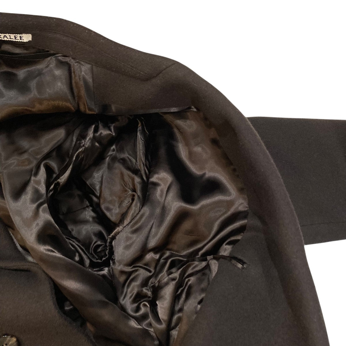 DOUBLE CLOTH LIGHT MELTON CHESTERFIELD COATチェスターコートA21AC01LM