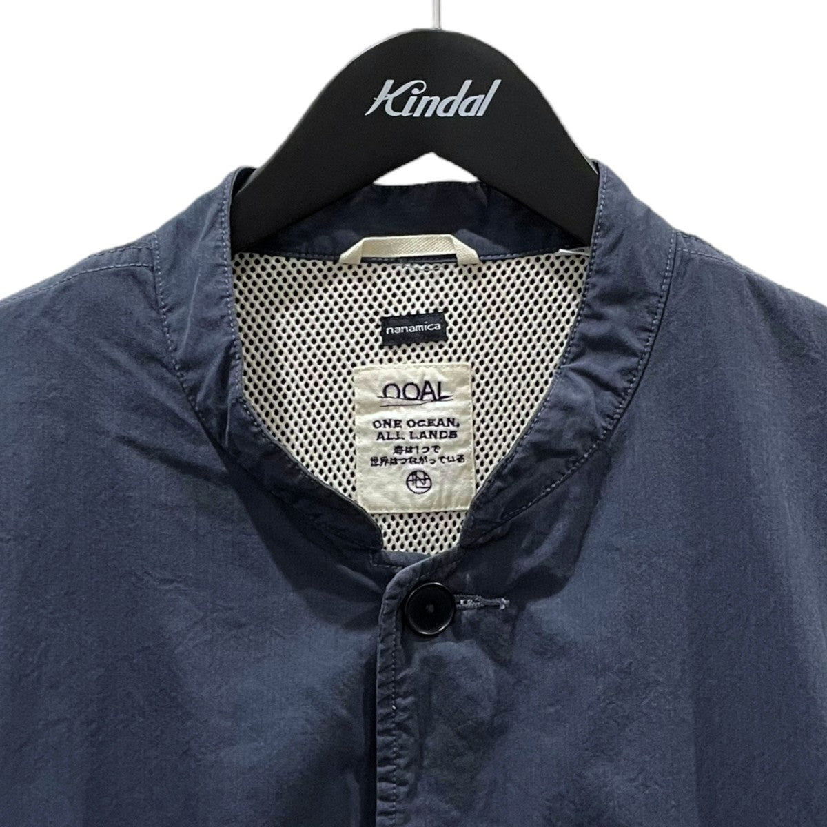 ナナミカ　バンドカラージャケット　マリンネイビー nanamica『Band Collar Jacket』(Marine Navy) – Reggieshop