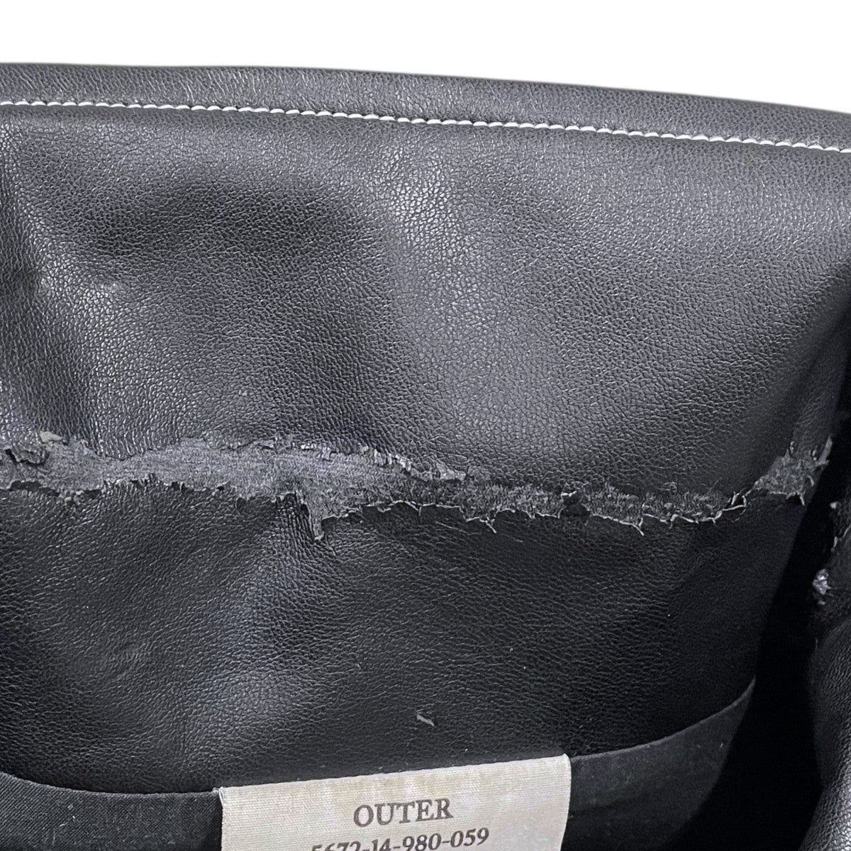 21AW フェイクレザーコート VEGAN LEATHER CAR COAT JACKET ヴィーガンレザー カーコートジャケット LE0121W