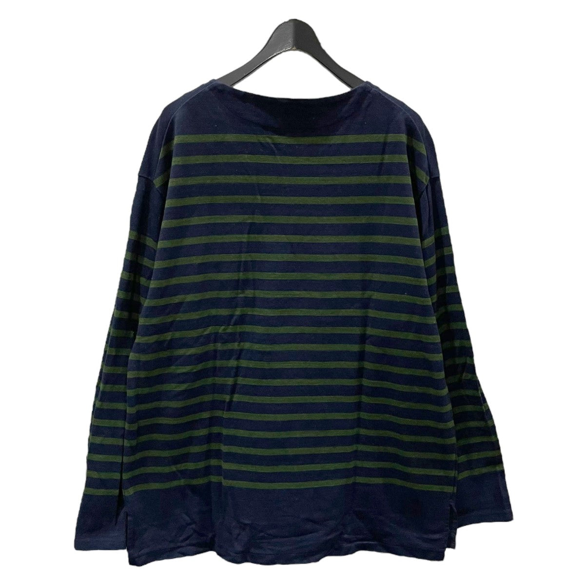 blurhms ブラームス ボーダーバスクシャツ カットソー ブルー blurhms ROOTSTOCK(ブラームスルートストック) ボーダー柄