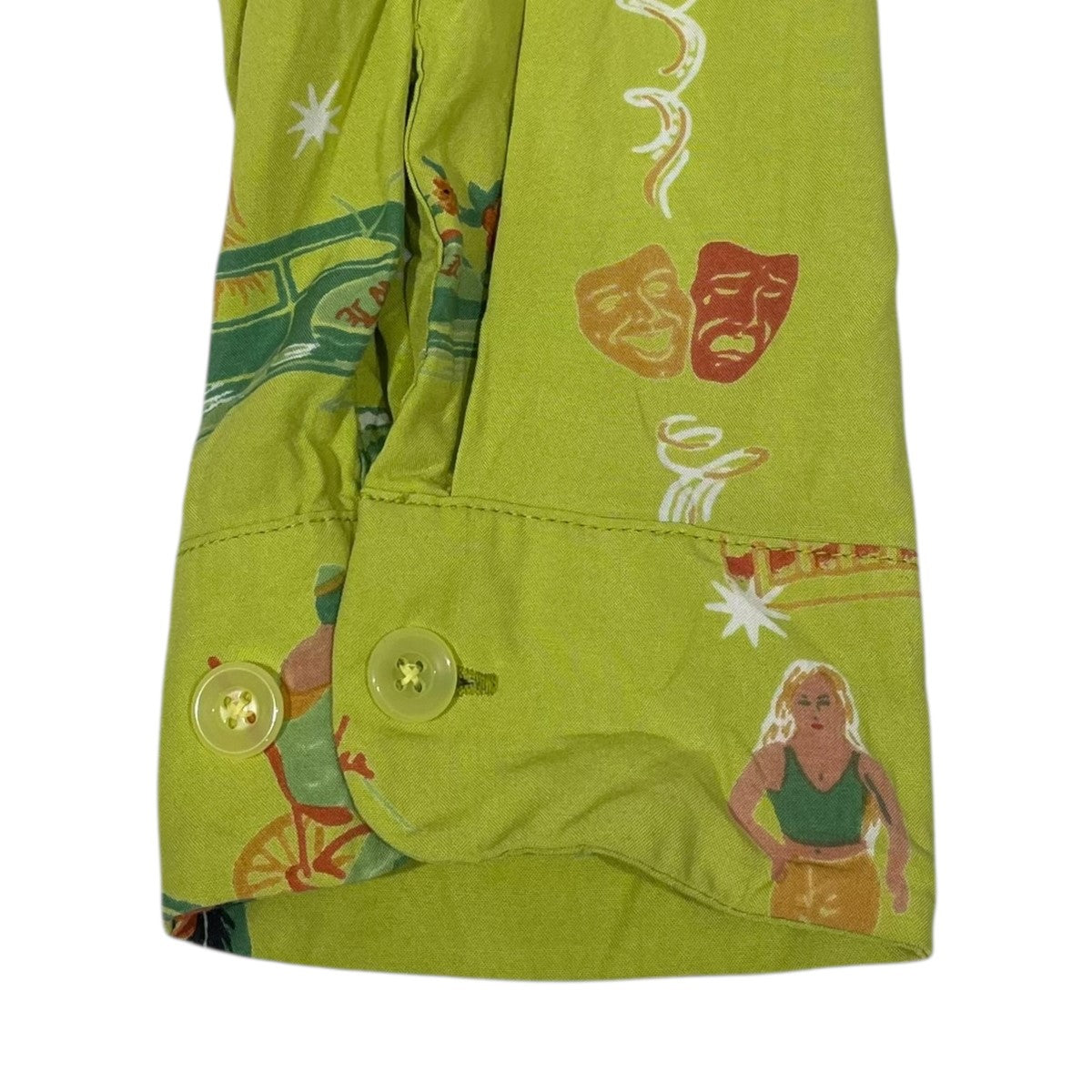 21SS ロングスリーブオープンカラーシャツ LOWLOW -OPEN COLLARED SHIRT L／S RAD-21SS-SH002