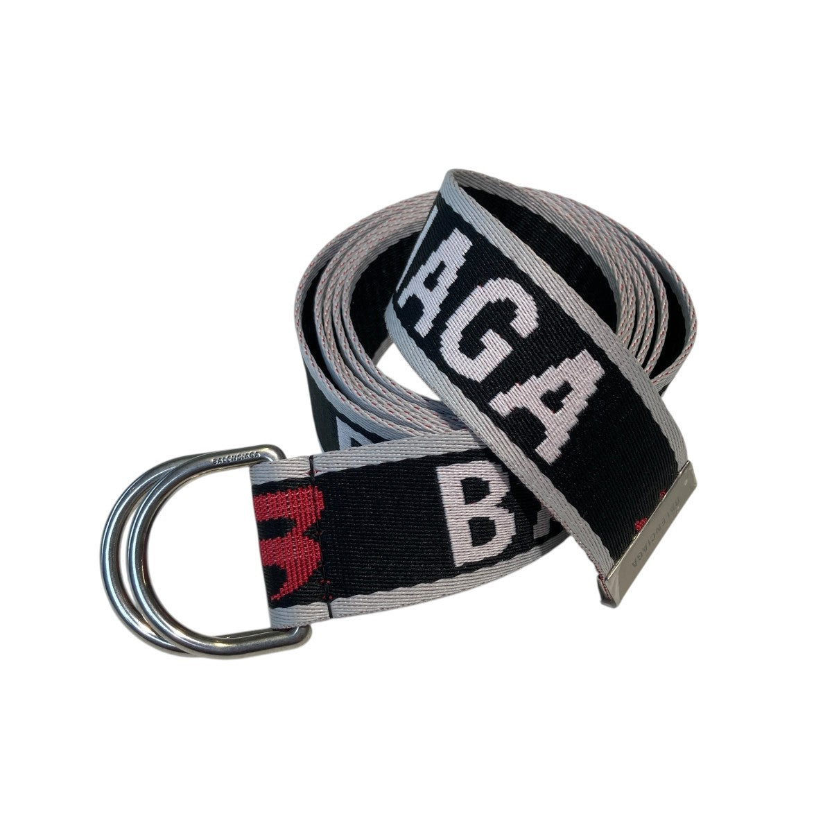 【即日配送】バレンシアガ DRING ロゴベルト BALENCIAGA 箱無し BALENCIAGA(バレンシアガ) D RINGロゴDリングベルト ブラック