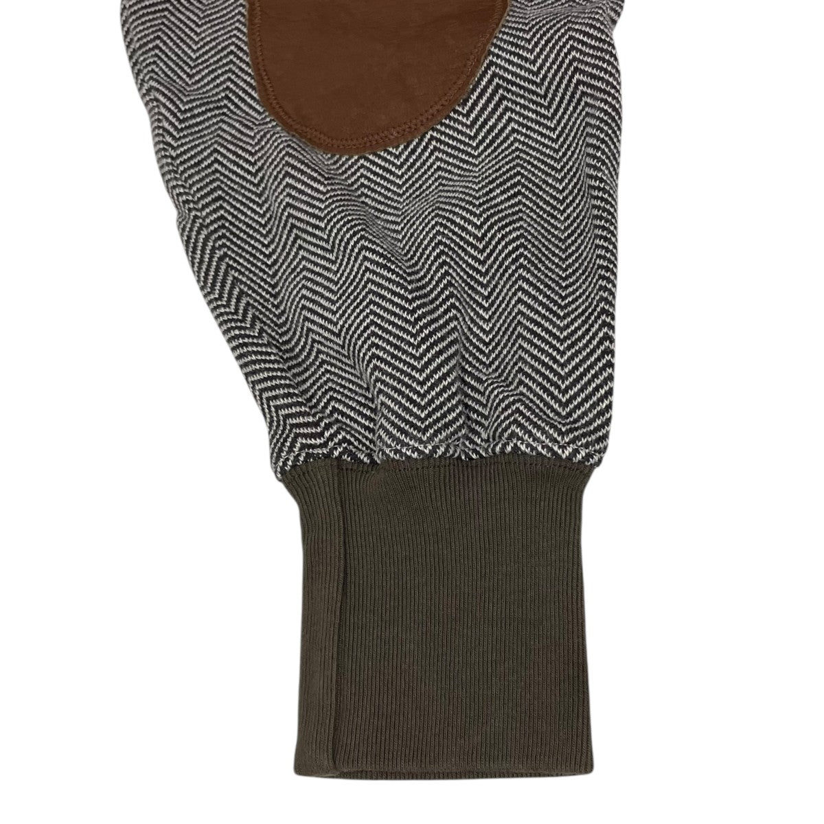 KAPITAL(キャピタル) エルボーパッチ ヘリンボーンショールカラー