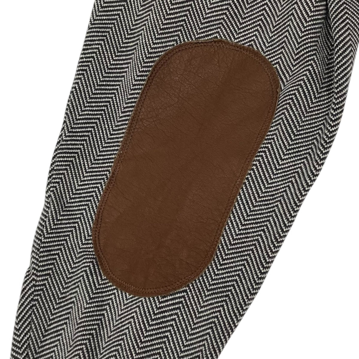 KAPITAL(キャピタル) エルボーパッチ ヘリンボーンショールカラー