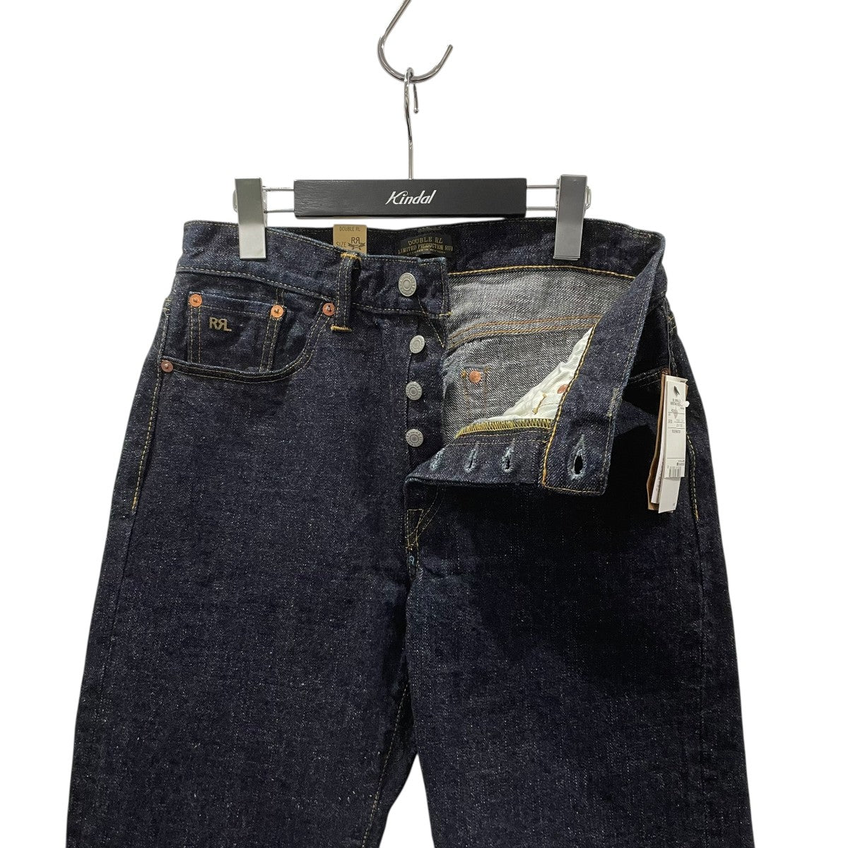 RRL(ダブルアールエル) セルビッチ付きデニムパンツ782959687001