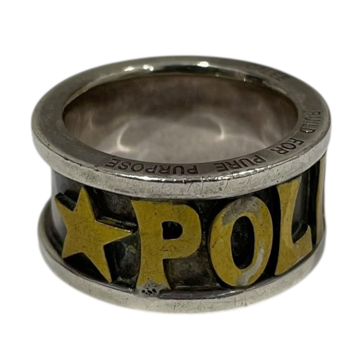 CALEE(キャリー) シルバーリング POLICY RING ポリシーリング シルバー