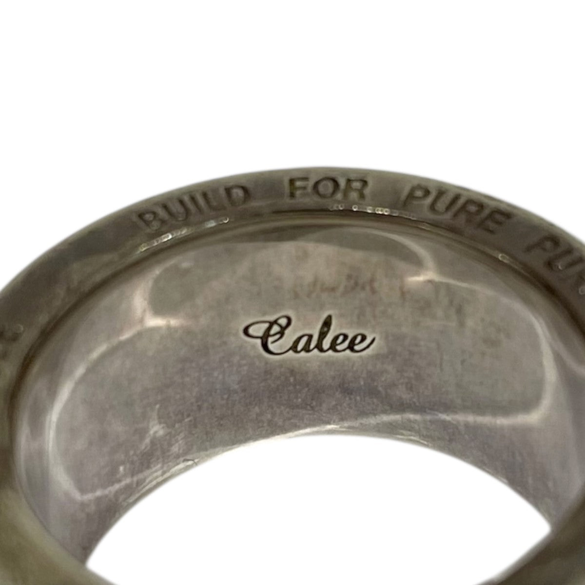 CALEE(キャリー) シルバーリング POLICY RING ポリシーリング シルバー