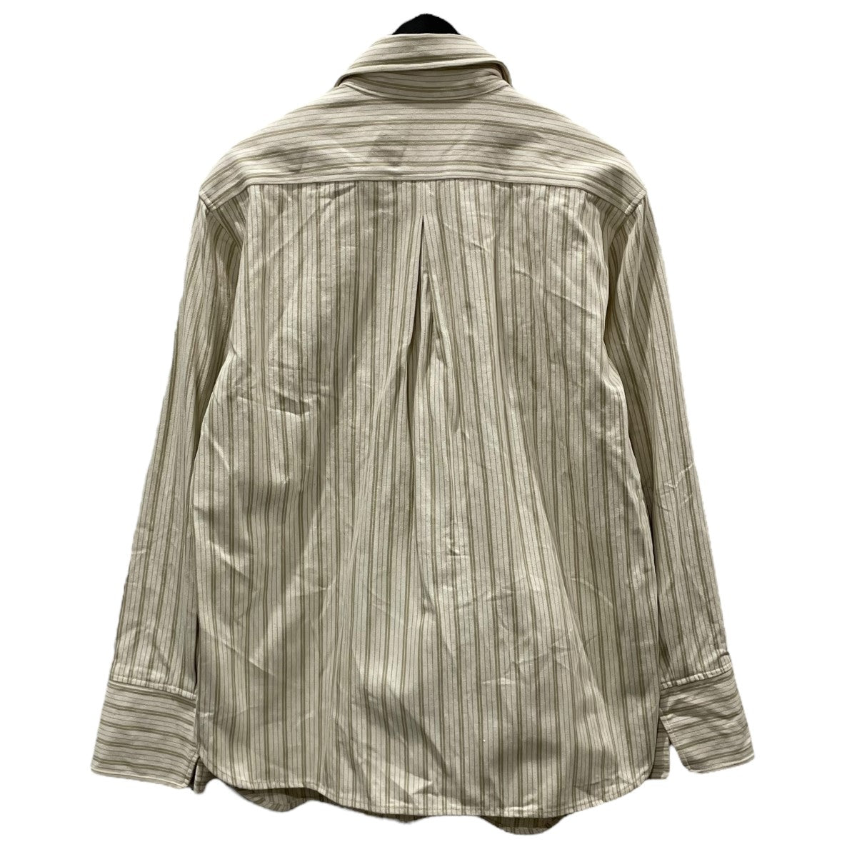 ストライプ柄シャツジャケット