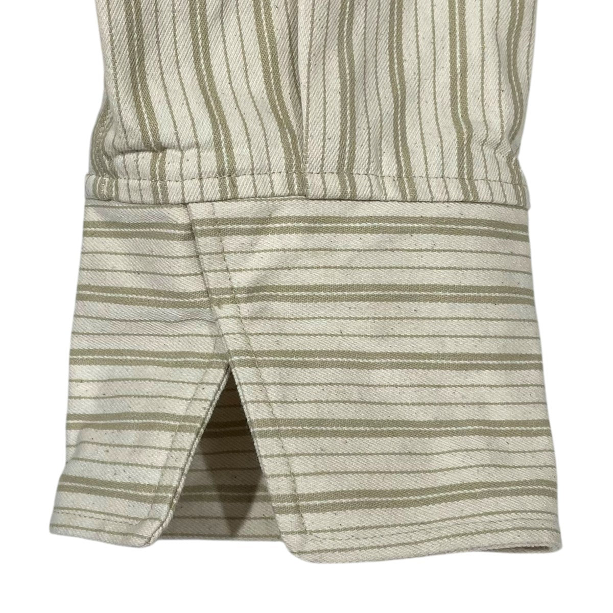 ストライプ柄シャツジャケット