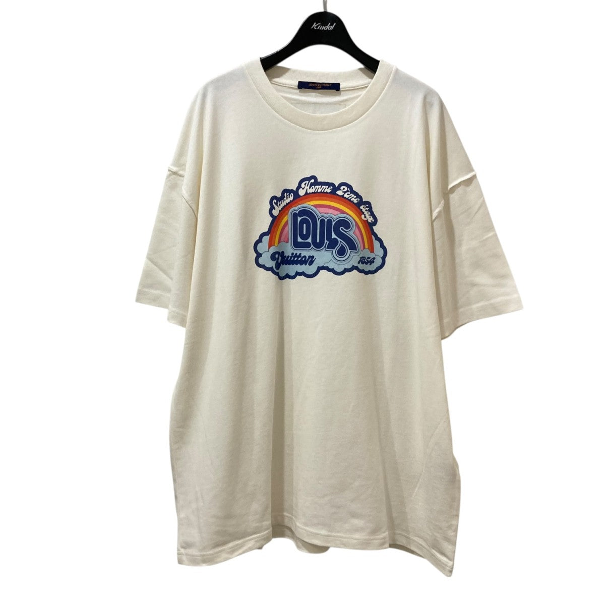 ヴィトン エンブロイダードショートスリーブTシャツ ショートスリーブエンブロイダードコットンTシャツ ｜ルイ