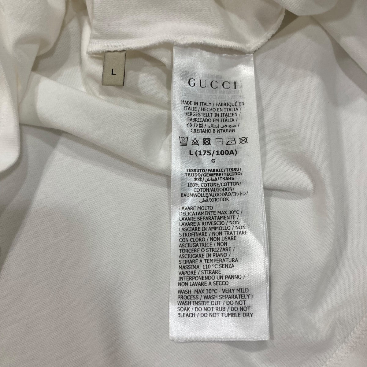 2025SS GUCCI＆インターロッキングG プリントTシャツ 771758 XJF7C