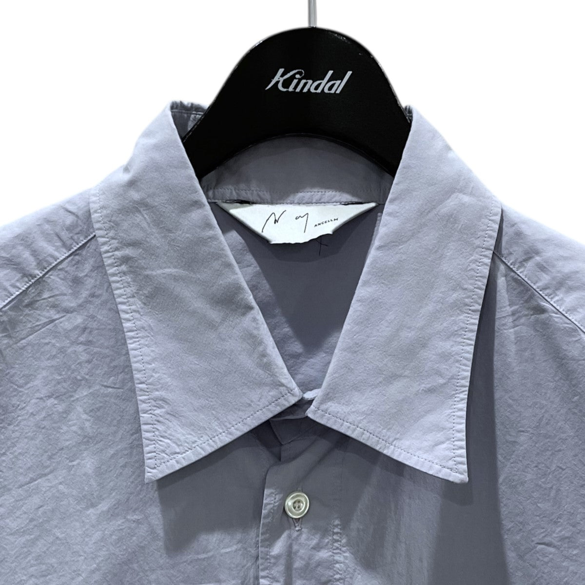 ANCELLM(アンセルム) 長袖シャツ DYED SHRINK OVER SHIRT ダイ